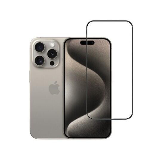 Green Lion 9H Steve Matte Strong Full Glass Protector iPhone 15 Pro Max GN9HSMTGL15PMCL Clear