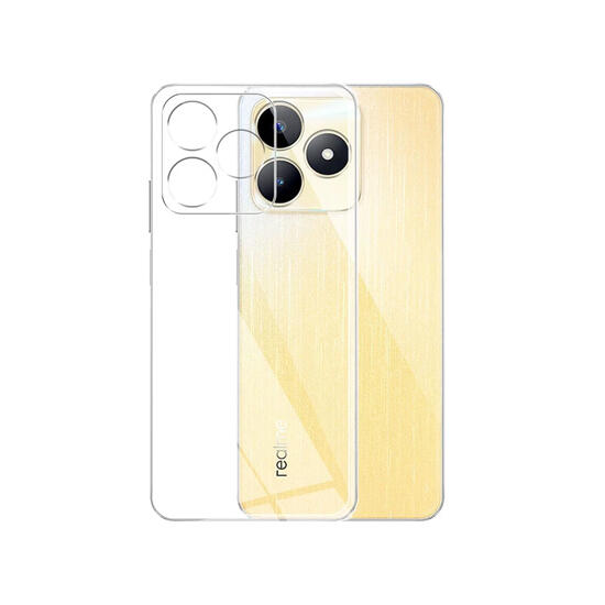 Ovose Ultraslim Case Unique Skid Series Realme C51 Transparent