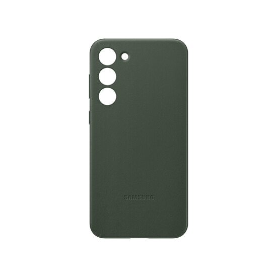 Samsung Galaxy S23 Leather Case Green