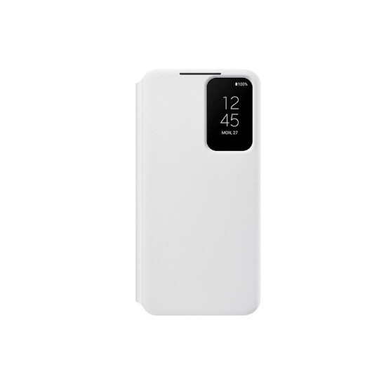 Smart Clear View Cover for Samsung S22 White