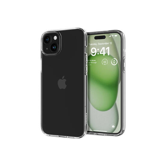 Spigen Liquid Crystal Clear Case For Apple iPhone 15 Plus ACS06647 Transparent