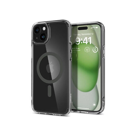 Spigen Ultra Hybrid MagFit Case For Apple iPhone 15 ACS06804 Graphite