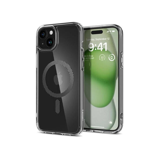 Spigen Ultra Hybrid MagFit Case For Apple iPhone 15 ACS06805 Carbon