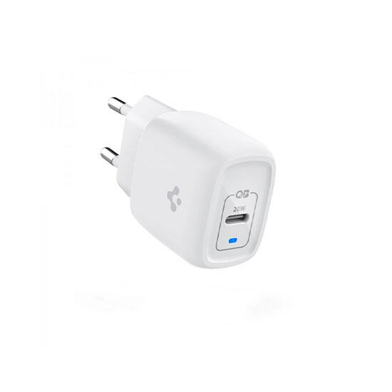 Spigen Wall Charger PD 3.0 20W With USBC Port ACH02071 White