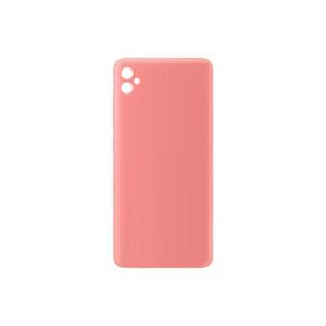 Coverage Silicon Case Samsung Galaxy A04 Peach