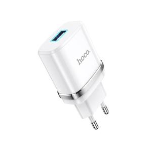 Hoco Ardent Single Port Charger N1 EU White