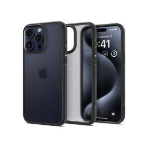 Spigen Ultra Hybrid Case For Apple iPhone 15 Pro ACS06709 Frost Black