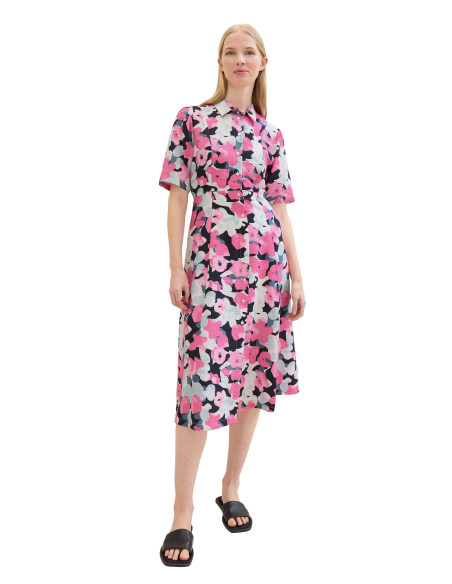 Tom Tailor - PRINTED AIRBLOW DRESS