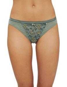 ESPRIT - Hipster thong in mesh with embroidery