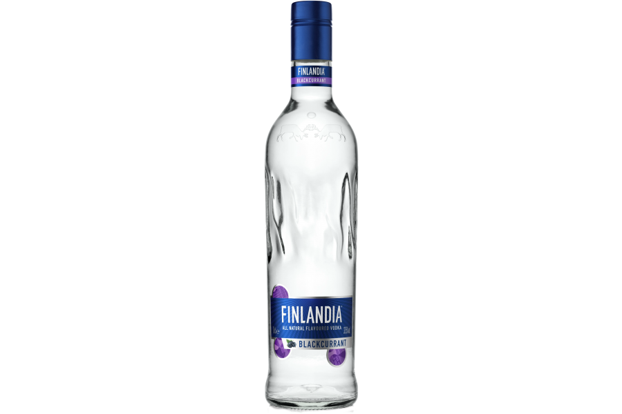 Finlandia, შავი მოცხარის არაყი - 1L