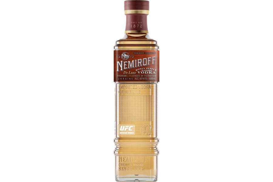 Nemiroff De Luxe, თაფლის და წიწაკის არაყი - 0.7L