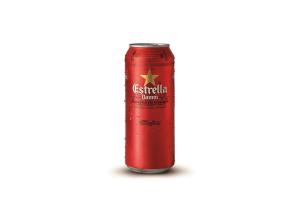 ლუდი Estrella Damm - 0.33L - ქილა