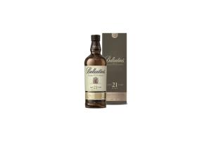 შოტლანდიური ვისკი Ballantine's Finest, 21 წლიანი - 0.7L