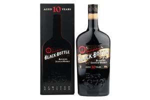 შოტლანდიური ვისკი Black Bottle Blended 10 წლიანი - 0.7L