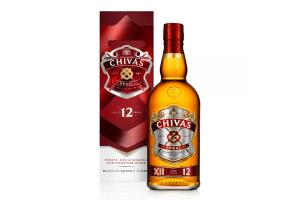 შოტლანდიური ვისკი Chivas Regal, 12 წლიანი - 0.7L