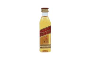 შოტლანდიური ვისკი Johnnie Walker Red Label - 0.05L