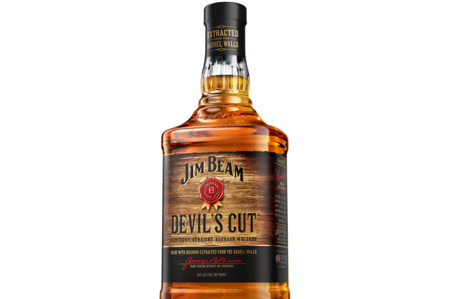 ბურბონი Jim Beam Devils Cut - 0.7L