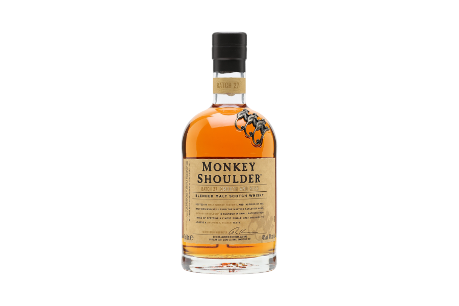 ერთალაოიანი შოტლანდიური ვისკი Monkey Shoulder - 0.7L