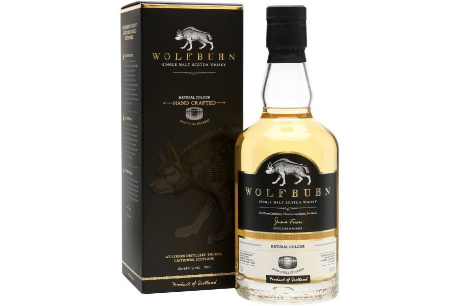 ერთალაოიანი შოტლანდიური ვისკი Wolfburn Northland - 0.7L