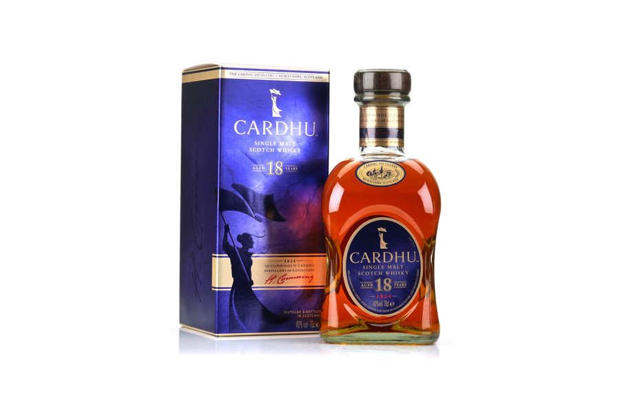 შოტლანდიური ერთალაოიანი ვისკი Cardhu, 18 წლიანი - 0.7L