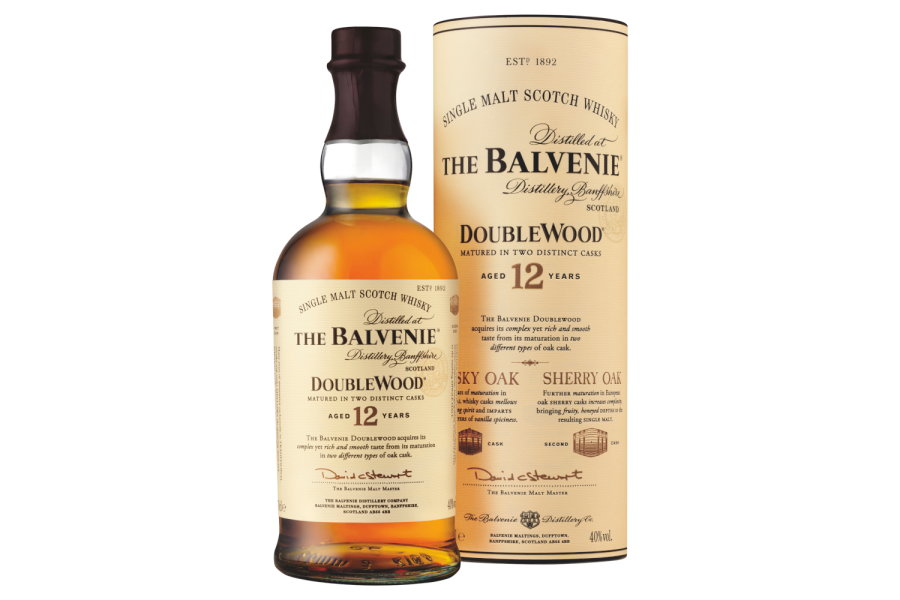 შოტლანდიური ვისკი Balvenie Doublewood, 12 წლიანი - 0.7L