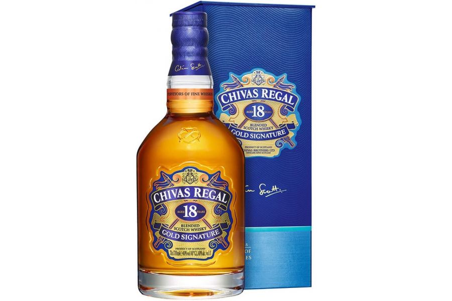 შოტლანდიური ვისკი Chivas Regal, 18 წლიანი - 0.7L