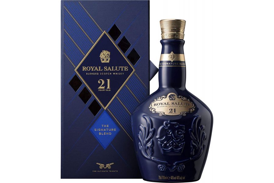 შოტლანდიური ვისკი Chivas Regal Royal Salute, 21 წლიანი - 0.7L