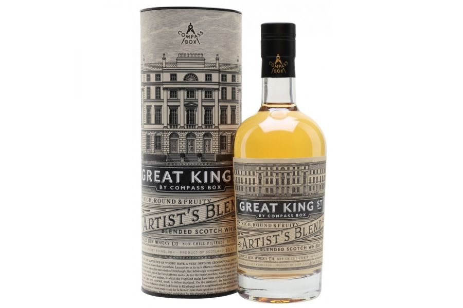 შოტლანდიური ვისკი Great King Street (ყუთით) - 0.5L