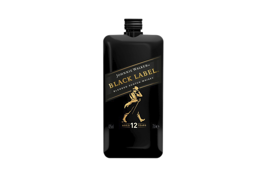 შოტლანდიური ვისკი Johnnie Walker Black Label Pocket  - 0.2L