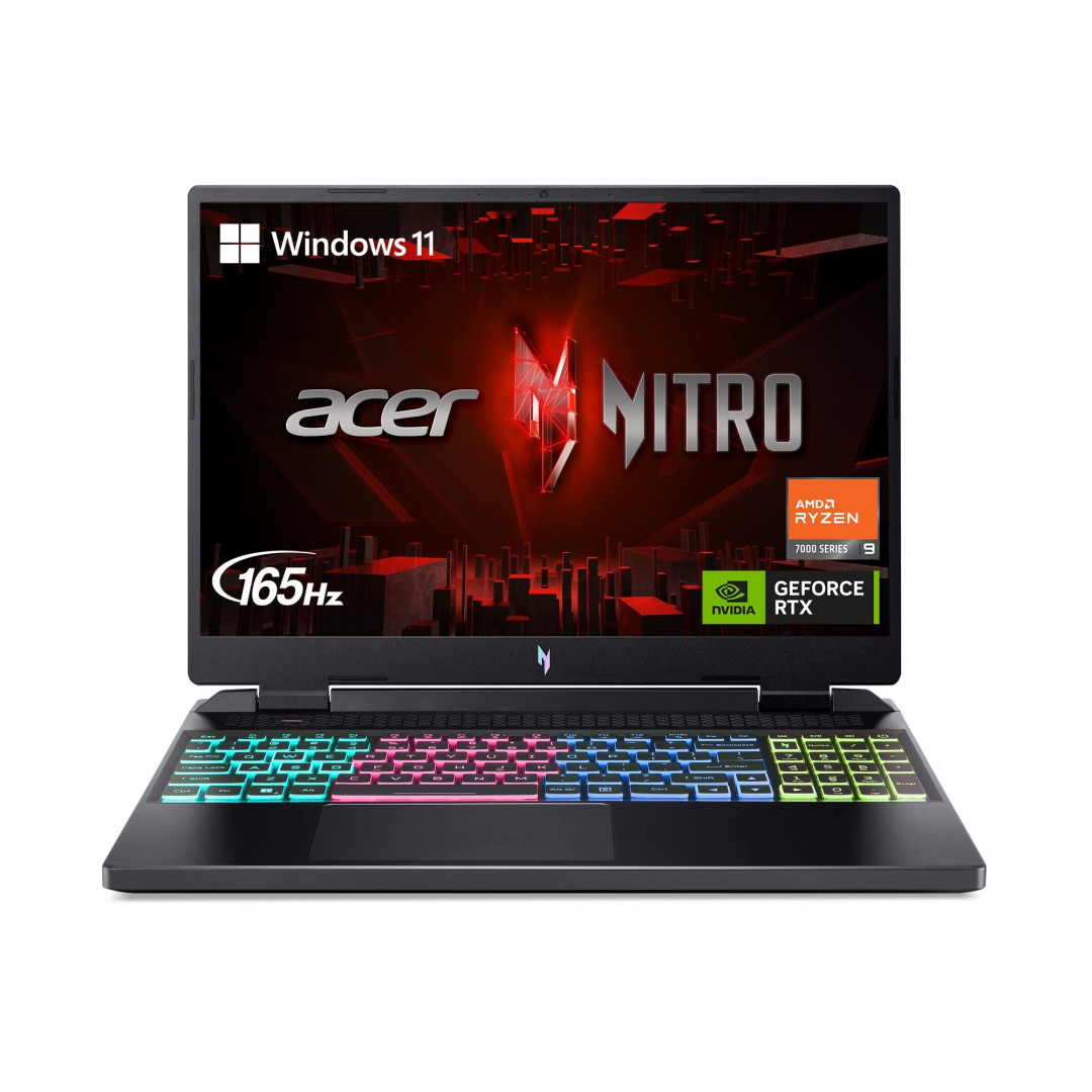 Acer Nitro 5 R9-7940HS (NH.QKNER.008) Obsidian Black 