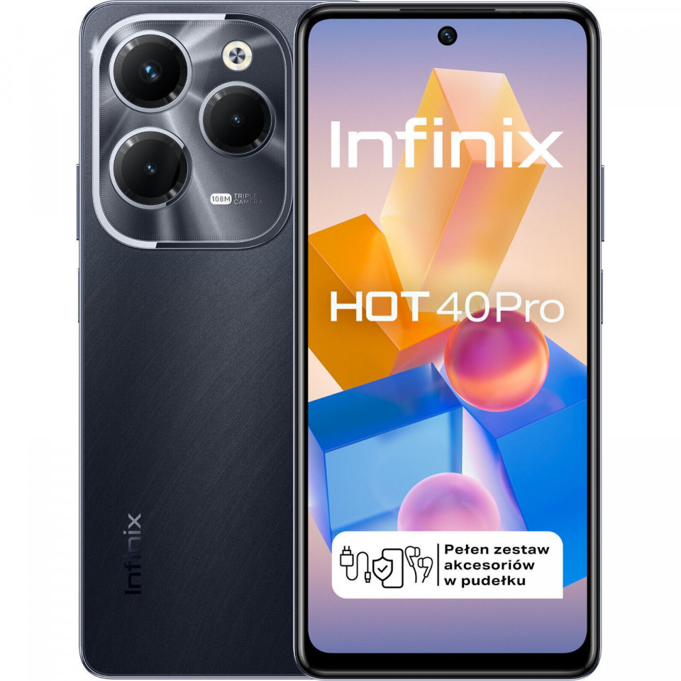 Infinix 40 Pro X6837 8GB/256B NFC Black