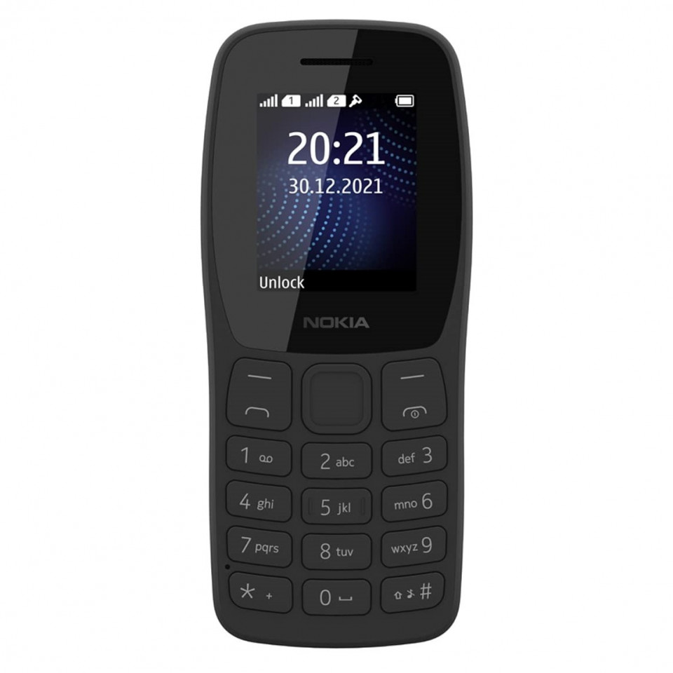 NOKIA 105 D/S TA-1557AZGEUA CHARCOAL