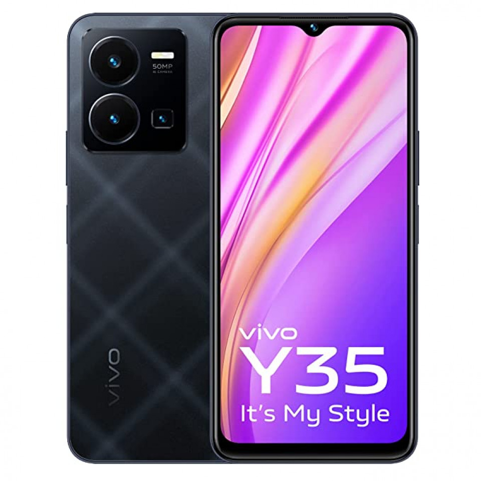 VIVO Y35 4GB 128GB  Agate Black