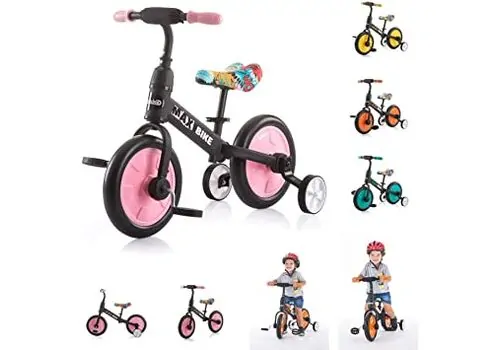 ჩიპოლინო-ველოსიპედი"Max Bike" pink