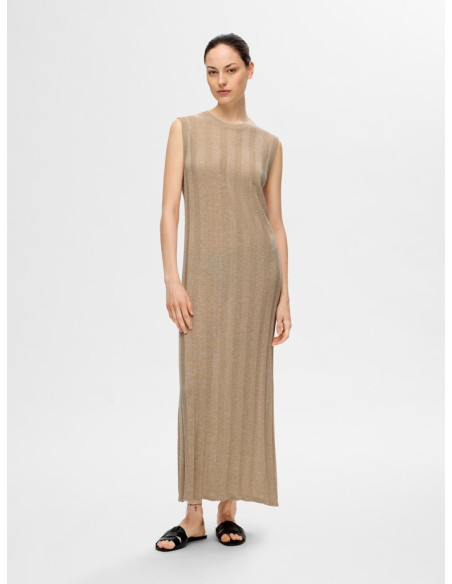 SELECTED FEMME - SLFHANNA SL LONG KNIT DRESS