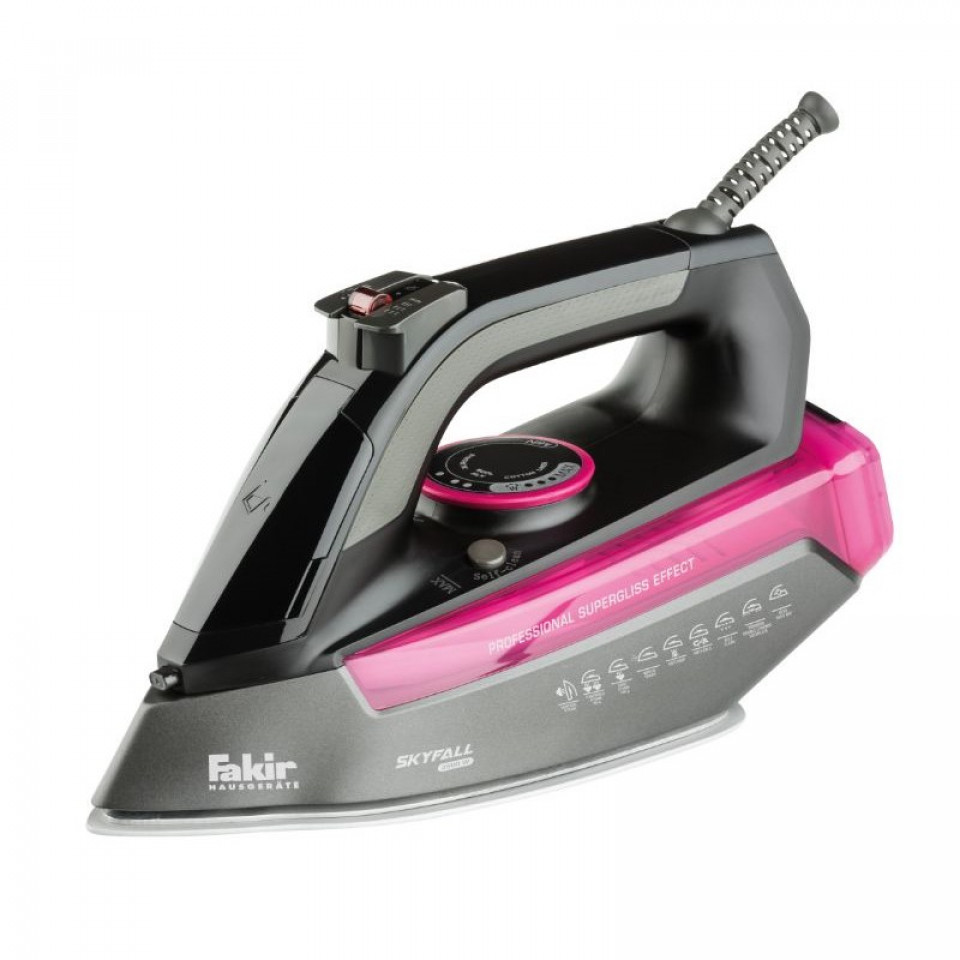 FAKIR Skyfall Steam Iron - Black/Violet