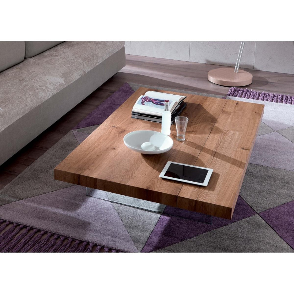 Ozzio Markus Coffee Table Canaletto Walnut