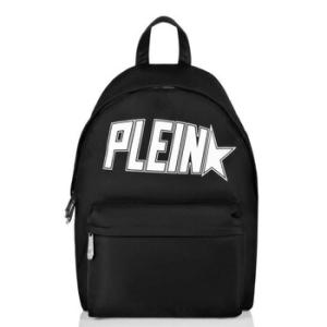 Iconic Plein Nylon Backpack In Black