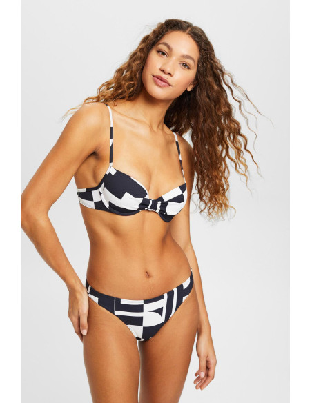 ESPRIT - Mini bikini bottoms with retro print