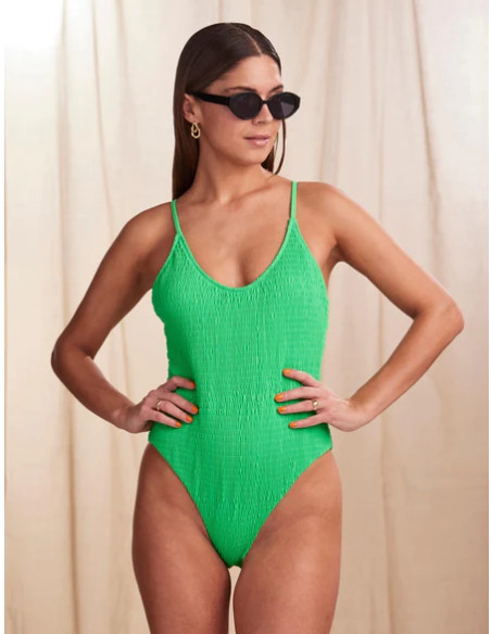 Pieces - PCBIRD SMOCK SWIMSUIT SWW