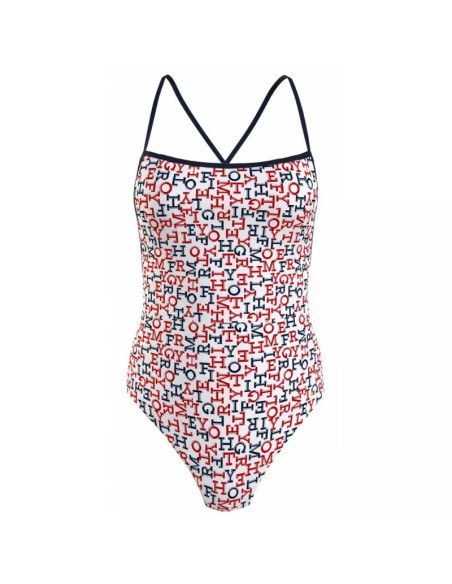 Tommy Hilfiger - STRAIGHT NECK ONE PIECE PRINT