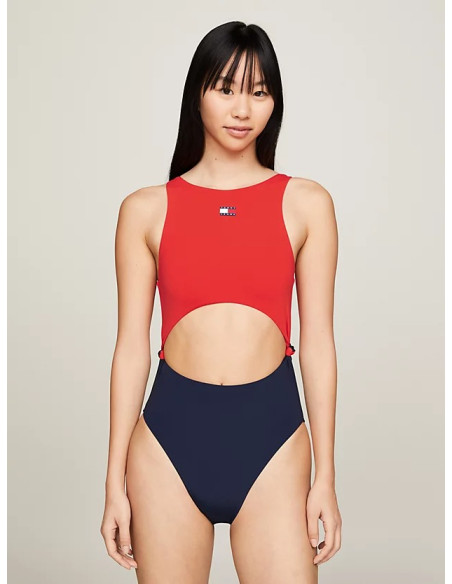 Tommy Jeans - CUT OUT ONE PIECE