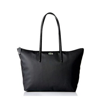 Black Concept Zip Tote Bag