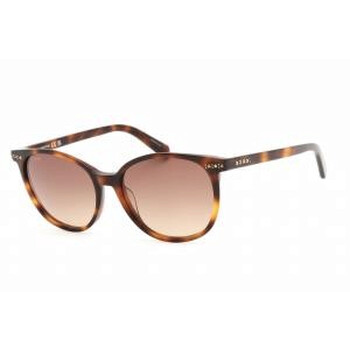 Brown Gradient Oval Sunglasses SK0354 52F