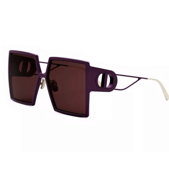 Burgundy Square Sunglasses 30MONTAIGNE SU 60D0