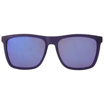 Grey Blue Mirror Rectangular Sunglasses CARRERA 5041S 0RCTXT