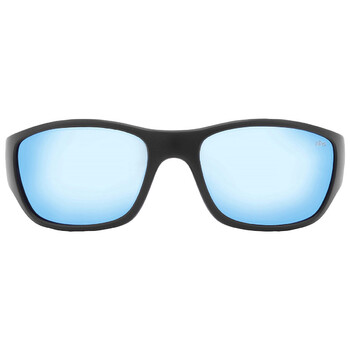 Heading Blue Water Polarized Wrap Sunglasses RE 4058 01 BL