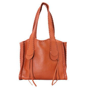 Henna Orange Medium Mony Tote Bag