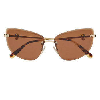 Holly Copper Cat Eye Sunglasses 000WES0103PTE003NG6ZG