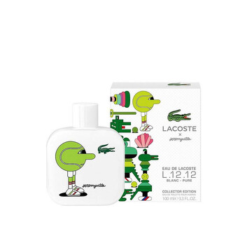 L.12.12 Blanc X Jeremyville  Lacoste EDT Spray Collectors Edition 3.4 oz 100 Ml